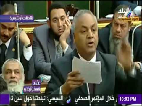 على مسئوليتي أحمد موسى شاهد ماذا قال النائب مصطفي بكري عن البرادعي في زمن حكم الاخوان