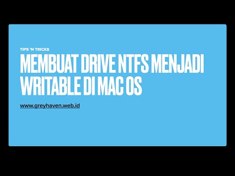 Video: Bagaimana cara membuat folder di hard drive Mac saya?