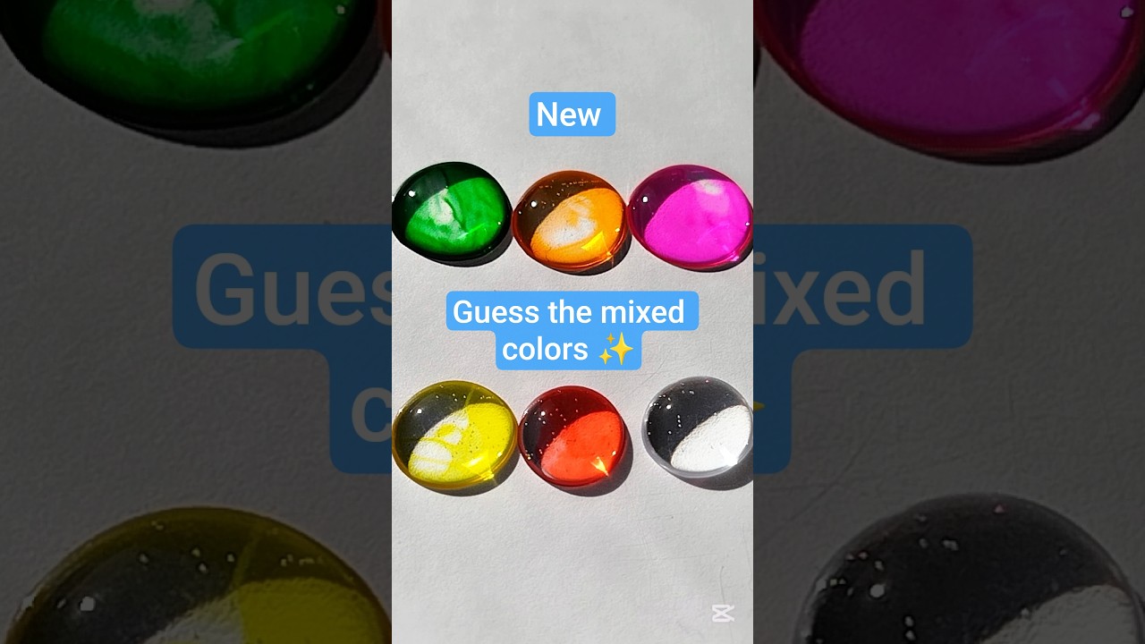 Satisfying Color Mixing Therapy 🫧 