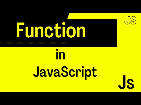 Functions in JavaScript :Advanced JavaScript Tutorial in Hindi / Urdu
