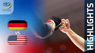 GERMANY v UNITED STATES - Round-robin game Highlights - LGT World Women’s Curling Championship 2023