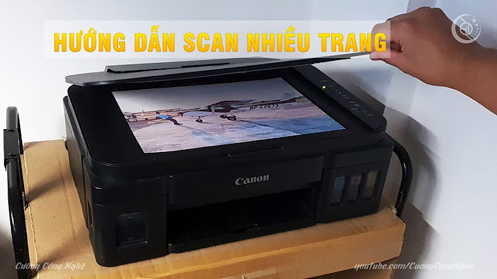 Hướng dẫn scan bằng máy in canon mf221d