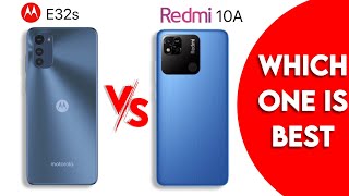 Moto e32 vs Redmi 10A Full Specification Comparison| Best Smartphone Under 9000