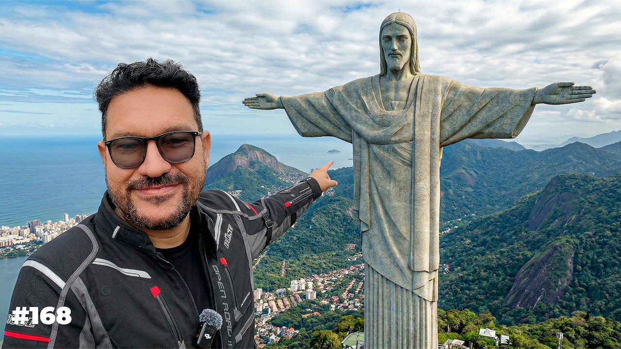 I Didn’t Expect THIS at Christ the Redeemer 🇧🇷 | Rio de Janeiro | Story 168 | South America Tour