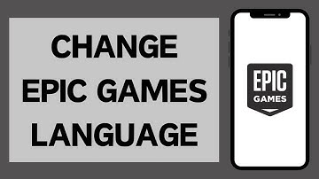 How To Change Language on Epic Games (2024)