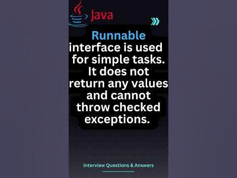What is the difference between Runnable and Callable in Java? Java ...