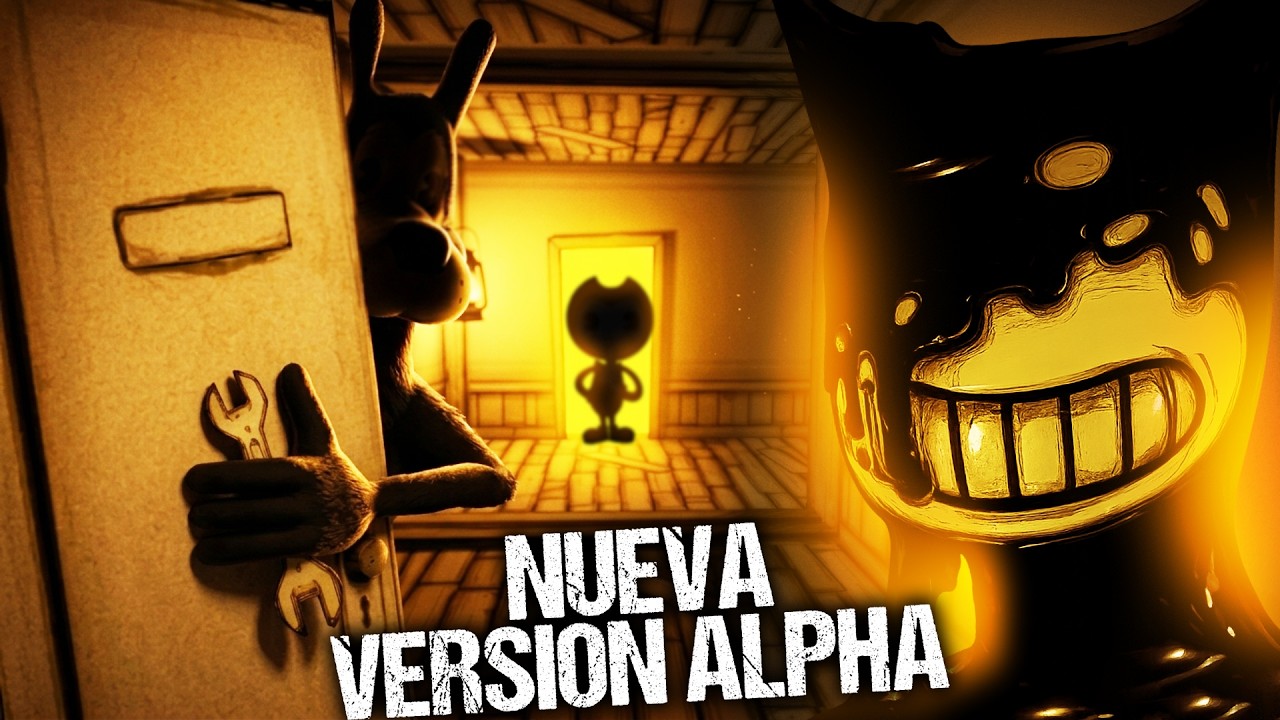 La NUEVA VERSION ALPHA de BENDY AND THE INK MACHINE ya SALIO! || BATIM ...