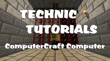 Technic Tutorials #12. ComputerCraft Computer