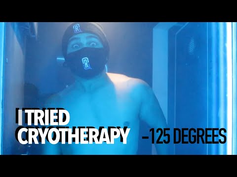 I TRIED A CRYOTHERAPY CHAMBER! | Comedian Gets Fit