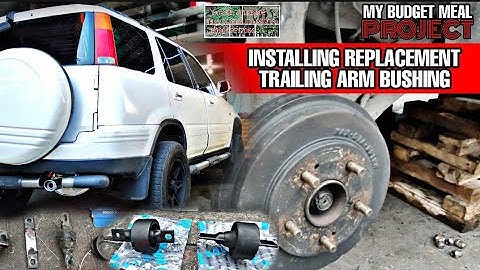 Installing Replacement Trailing Arm Bushing for Honda CRV GEN 1 | OtoCulture