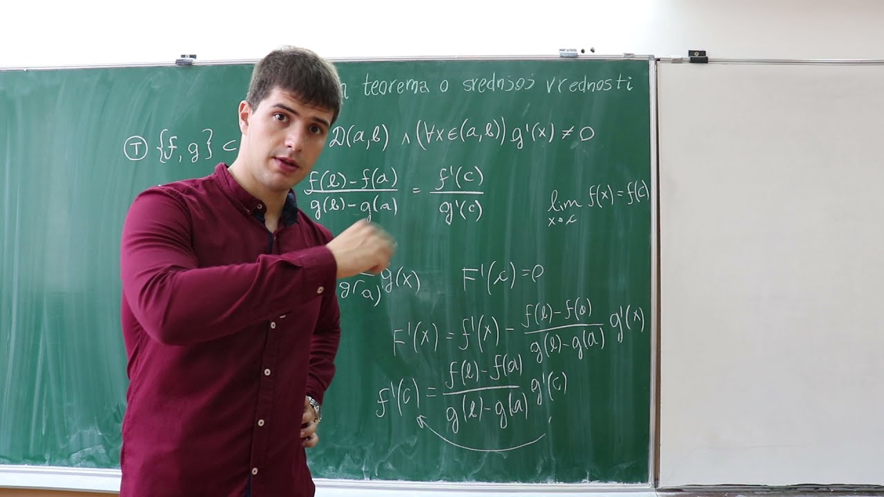 Kosijeva teorema + upisao redare jos jednu nedelju