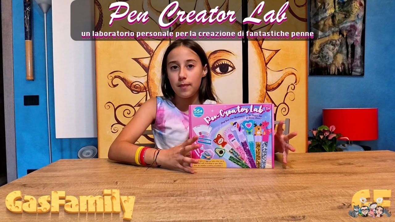Kit Kazzley “Crea una Penna”: il Gioco Creativo che Fa Impazzire Tutti i Bambini!
