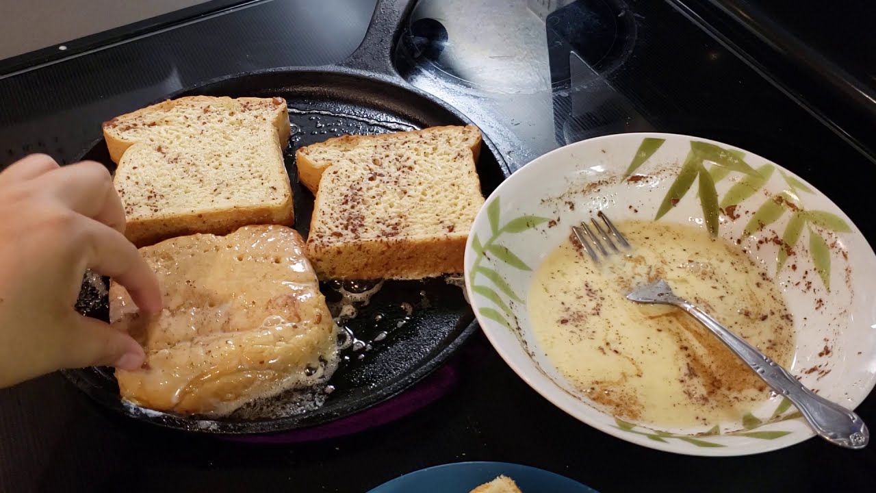 Como hacer pan Frances o tostadas francesas facil.  🍽