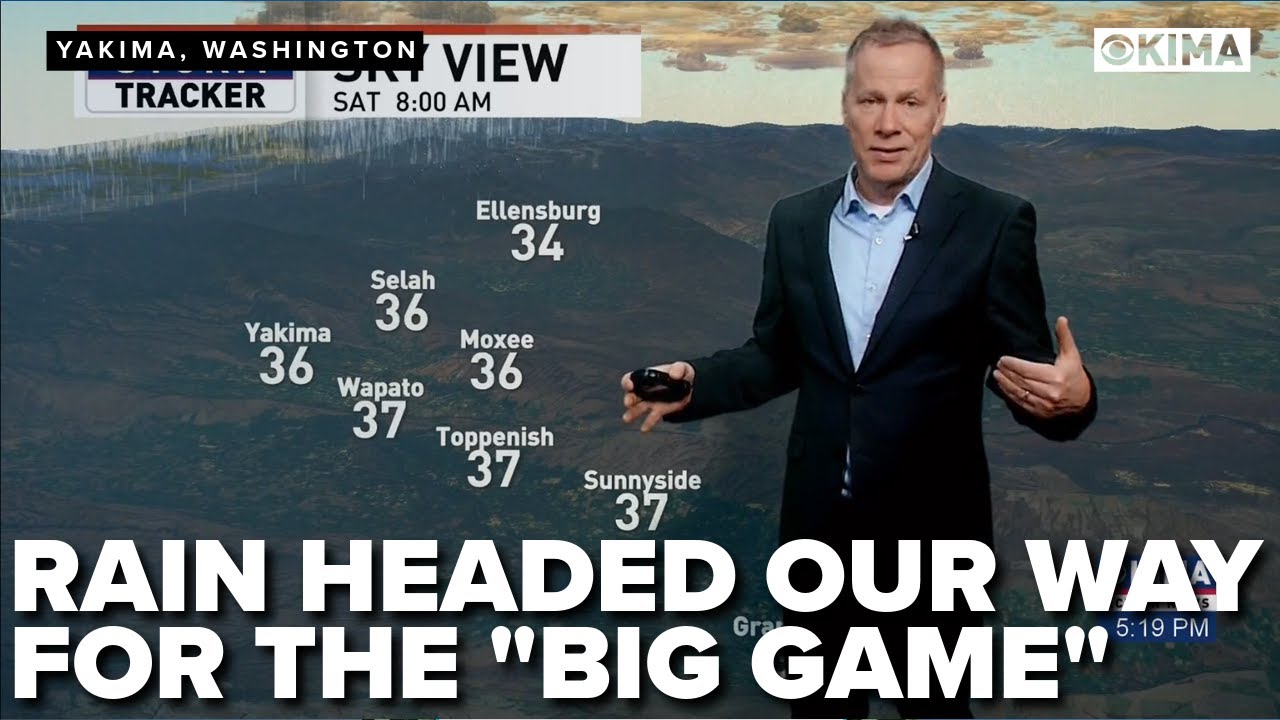 Rain Headed Our Way For the "Big Game" | Weather with Mike McCabe - YouTube