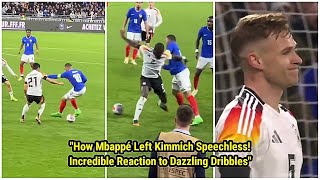 Joshua Kimmich's Incredible Reaction to Mbappé Outplaying İlkay Gündoğan and Antonio Rüdiger! 😳