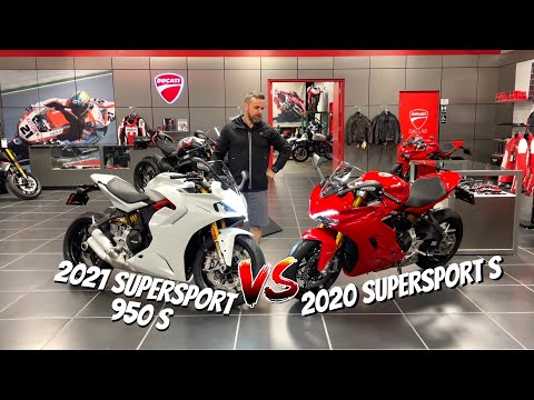 2021 Ducati SuperSport 950 S vs 2020 Ducati SuperSport S