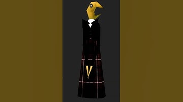 character for my indie game :) #lowpoly #psx #ps1 #ps2 #blender #b3d