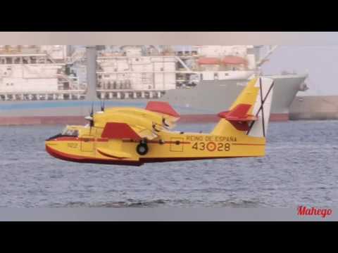 Hidroaviónes apagan incendio en gran Canaria. video phone beyonce mp3