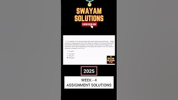 Air Pollution and Control Week 4 Assignment Solutions | SWAYAM NPTEL | SUBSCRIBE