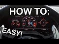 AUDI 8V A3/S3 How to get Sport Displays on Audi Virtual Cockpit Tutorial!
