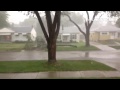 Extreme wind gust takes down large tree limb in St. Clair Shores