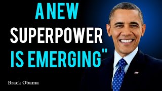 A NEW SUPERPOWER IS EMERGING | Barack Obama’s Powerful Speech That Shook the World 🌍