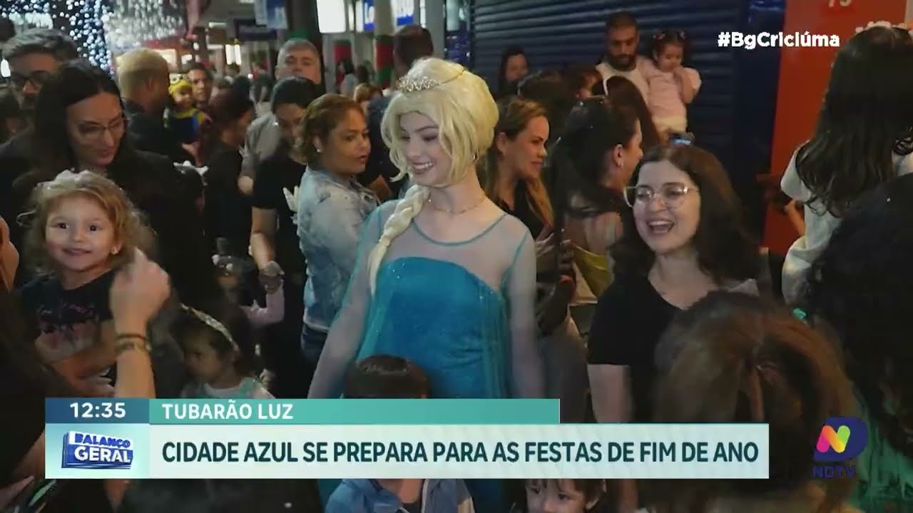Tubarão Luz apresenta projeto de iluminação para o natal