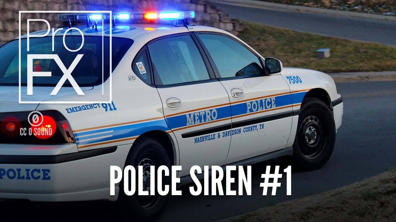 Police siren sound effect (1) ProFX (Sound, Sound Effects, Free Sound Effects) YouTube