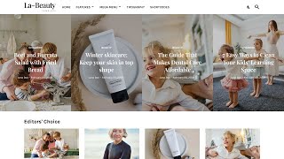 La–Beauty - Responsive Personal Blogger Template