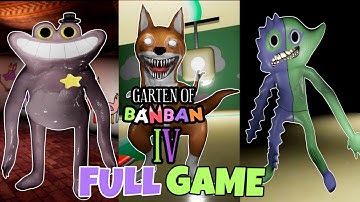 Garten Of Banban 4 Full Game Walkthrough (Android )