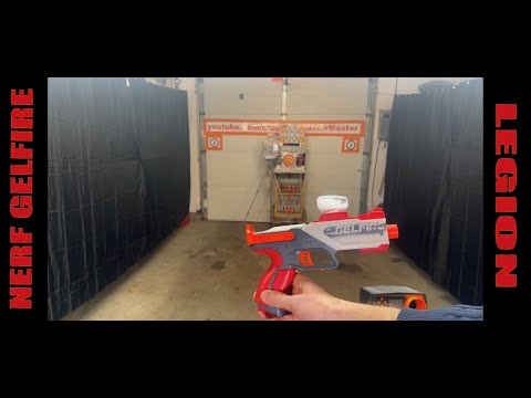 Demo FPS Test NERF GELFIRE Legion Gel Ball Blaster Toy Manual Only