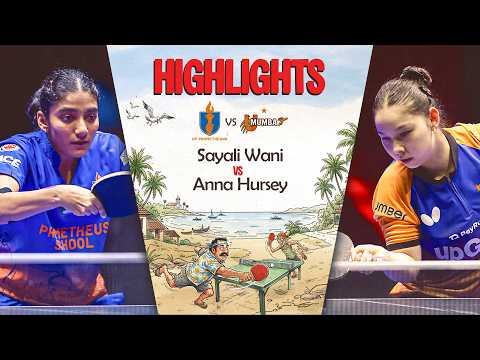 Sayali Wani vs Anna Hursey | Butterfly UTT Season 7 | Tie 15 Match 5 Highlights