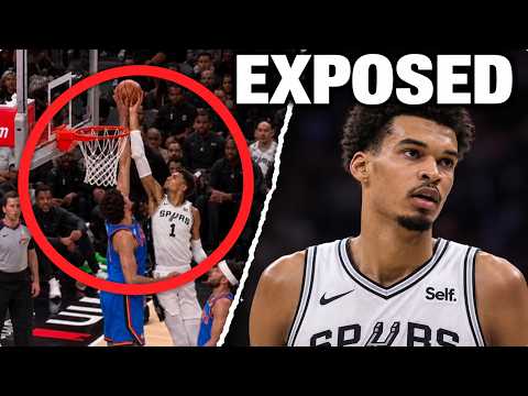 VICTOR WEMBANYAMA got exposed on opening night