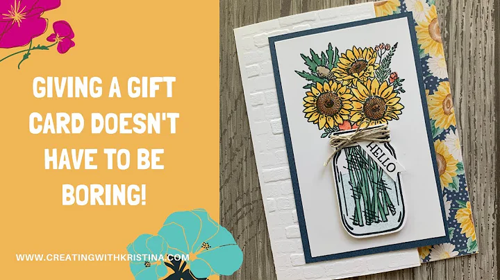 Giving a Gift Card Doesn't have to be Boring!
