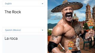 The Rock in different languages meme | Part 3