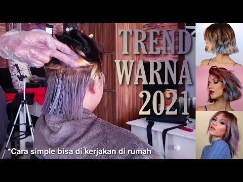 Video: Pewarnaan rambut 2021 dan trend fesyen untuk rambut sederhana