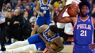 76ers star Joel Embiid (knee) late scratch vs. Nuggets