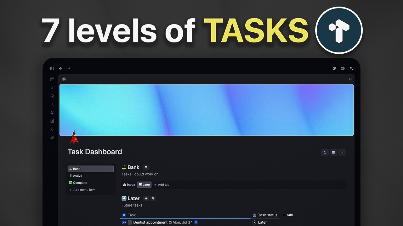 How to Build Your Perfect Task System in Tana Outliner