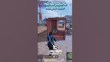 #callofduty Last player used shotgun with trying to killed me 🫣💀☠️#codm #codmobile #codmbr