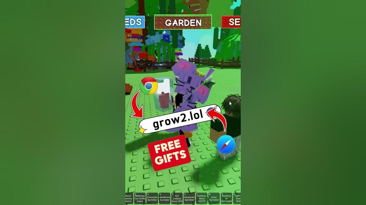 How to Create an Obstacle Course in Your Garden! 🏃 #growagarden #roblox ...