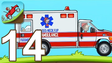 Hill Climb Racing - Gameplay Part 14 -  Ambulance (ios,Android) #hillclimbracing