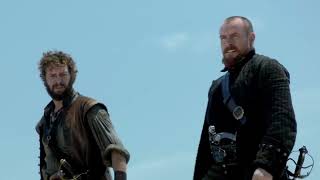 Black Sails  4x3 Flint and crew save John Silver