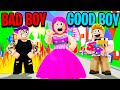 Can We GET A GIRLFRIEND In The BAD BOY VS GOOD BOY CHALLENGE In Roblox ADOPT ME?!