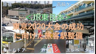【JR東日本】東京2020大会の成功に向けた旅客駅整備_土木学会技術賞