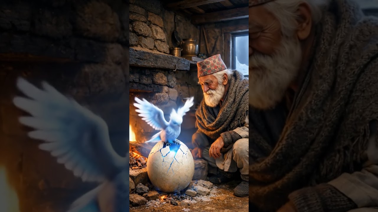 Magical Snowy Adventure: Grandpa, Mysterious Egg, and Hidden Treasure! | Viral Nepali Short 2026