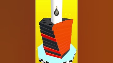 ASMR Stack Ball Gameplay Very satisfying and relaxing