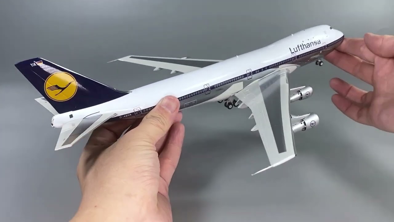 JFOX Lufthansa B747-100 D-ABYA - YouTube