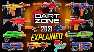 Every 2021 Dart Zone Blaster Explained in 10 Words or Less