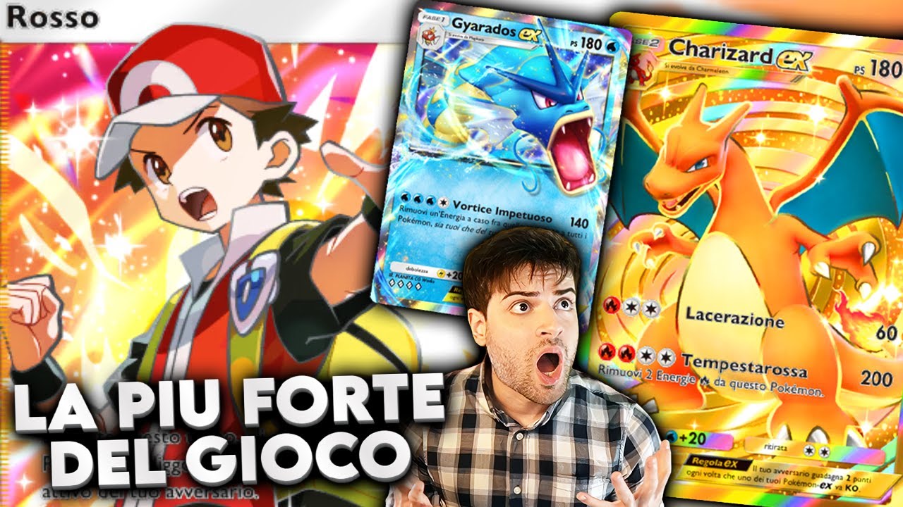 GOLD CHARIZARD o GYARADOS EX? 🐉 QUAL È LA CARTA PIU FORTE del GIOCO