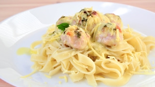 Куриные фрикадельки в сырно-сливочном соусе ☆ Chicken meatballs in a creamy cheese sauce Куриные фрикадельки в сырно-сливочном соусе ☆ Chicken meatballs in a creamy cheese sauce
